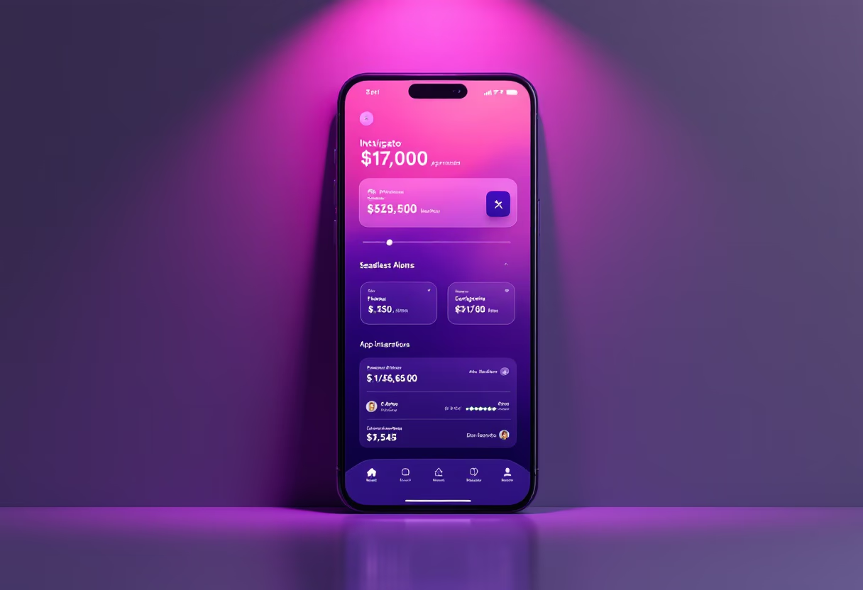 [interface] image of app integrations (for an ai fintech company)